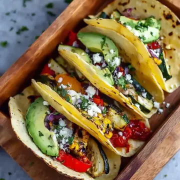 Mouthwatering Grilled Vegetable Tacos