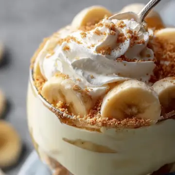Creamy High Protein Banana Pudding