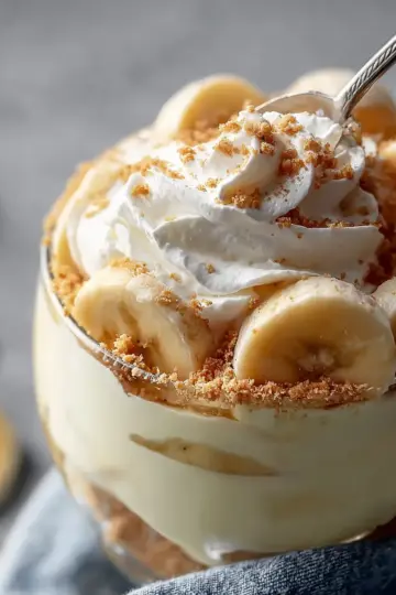 Creamy High Protein Banana Pudding