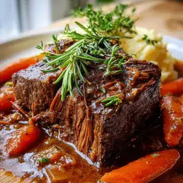 Herb Braised Beef Chuck Roast: Tender, Flavorful Comfort Food