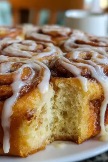 Grandma’s Cinnamon Roll Cake