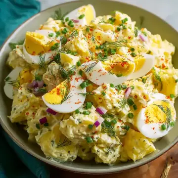 Traditional Easter Egg Potato Salad