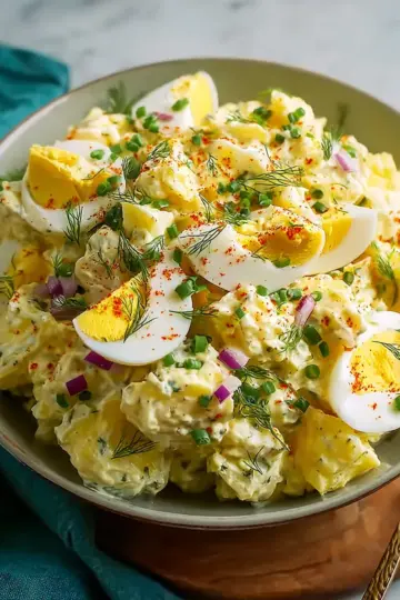 Traditional Easter Egg Potato Salad