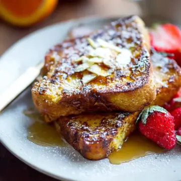 7 Ingredient Sourdough French Toast