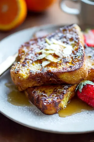 7 Ingredient Sourdough French Toast