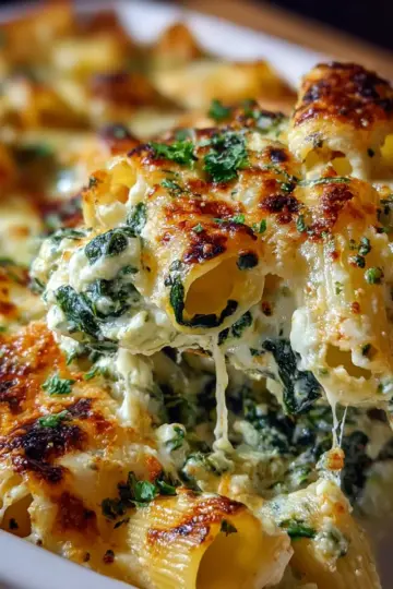 Spinach & Ricotta Pasta Bake