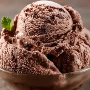 No Machine – Creamy Chocolate Ice Cream
