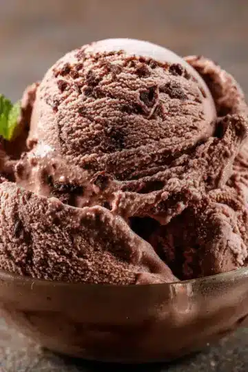No Machine – Creamy Chocolate Ice Cream
