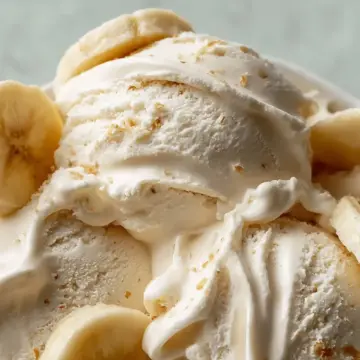 Smooth Banana Pudding Ice Cream