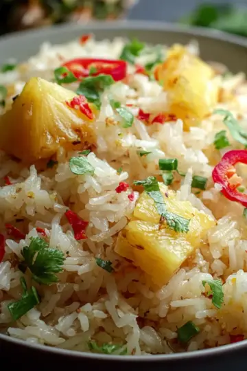 Easy Pineapple Rice That Brings Tropical Flavor to Your Table