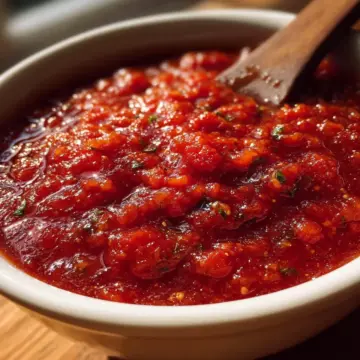 Quick Homemade Tomato Sauce