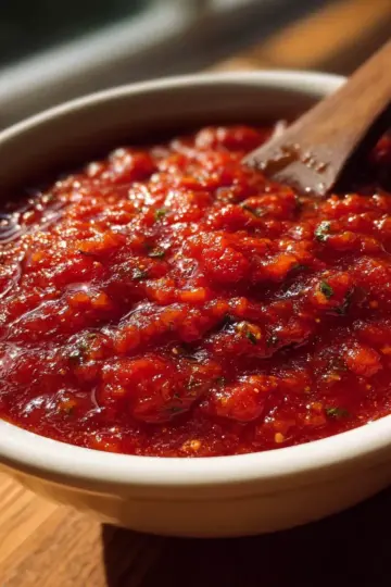 Quick Homemade Tomato Sauce